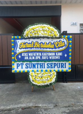 Papan Bunga Duka di Dolat Rayat
